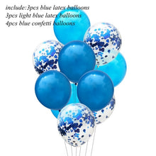 Load image into Gallery viewer, 1set Happy Birthday Letter Banner Rose Gold Confetti Balloons Baby Shower Birthday Party Decorations Boy Girl Kids Party Favors