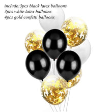 Load image into Gallery viewer, 1set Happy Birthday Letter Banner Rose Gold Confetti Balloons Baby Shower Birthday Party Decorations Boy Girl Kids Party Favors